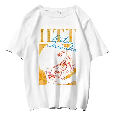Anime K-ON! Tainaka Ritsu T-shirt Short Sleeve Casual TEE Cute Cosplay Tops#P293 • $32.99