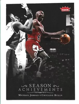 Michael Jordan 2007-08 Fleer Box Set #SH3 Season Achievements • $2.95