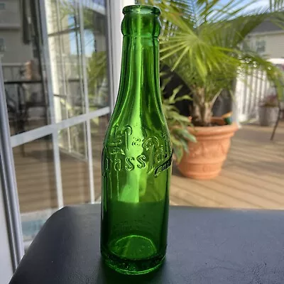 $18.95 • Buy Vintage 1936 RICHMOND VA CRASS PALE DRY Green Soda Bottle Embossed Script 6 Oz.