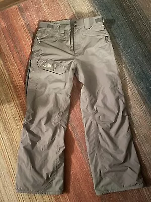 The North Face Grey Insulated Ski Snow Pants Mens Medium • $22.50