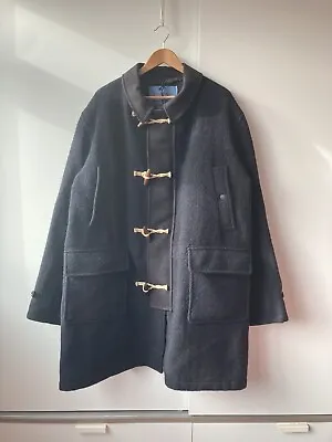 Gloverall Wool Duffle Coat Black Men’s XXL Toggle John Lewis Joe Casely-Hayford • $92.47