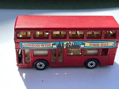 Matchbox Superfast Leyland Titan London-wide Tour Bus • £1.99