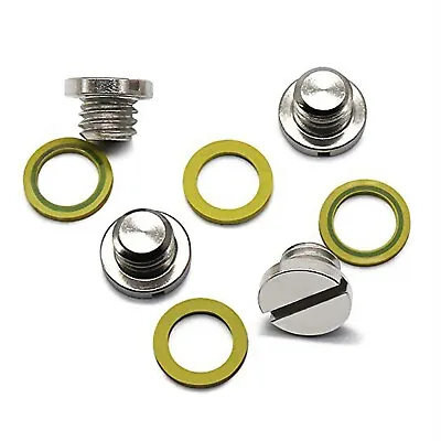 4PCS Lower Unit Drain Plug Gearcase Screw 10-79953Q2 For Mercury/Mercruiser • $14.99