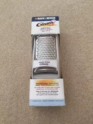 Black & Decker Gizmo Electric Cheese Grater Cordless GG200 • $24.99