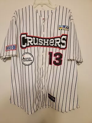 2016 Lake Erie Crushers Frontier League Game Used Minor League Baseball Jersey • $125