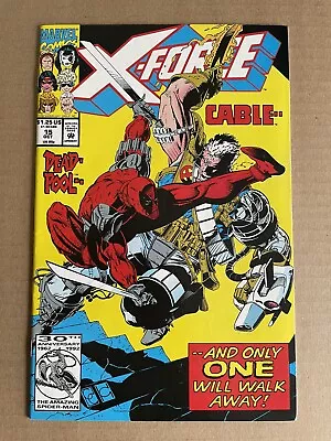 X-Force #15 • Classic Deadpool Vs Cable Cover! (Marvel 1992) • $12.95