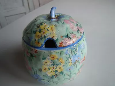£30 • Buy Vintage Damaged Shelley Blue Melody Jam/sugar Pot,collectors Piece.