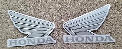 HONDA Silver Wing PAIR Fuel Tank Wing Decal Vinyl Graphics Large • £4.99