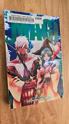 Magi The Labyrinth Of Magic Vol 9 Manga English Volume Shinobu Ohtaka • $20