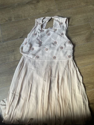 £15 • Buy Ladies Topshop Embellished Dress Pale Pink UK Size 14