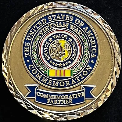 Vietnam War Commemorative Veterans Appreciation Challenge Coin • $19.99