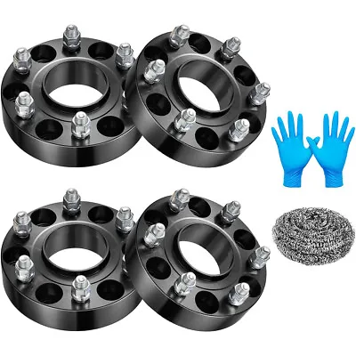 (4) 1.5  6x5.5 Hubcentric Wheel Spacers Fits Chevy Silverado Tahoe Sierra 1500 • $76.99