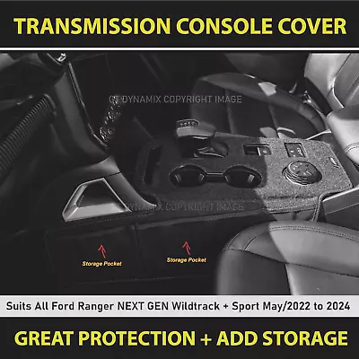 $95.95 • Buy Shevron Transmission Console Cover For Ford RANGER NEXT GEN SPORT 4x4 AUTO 