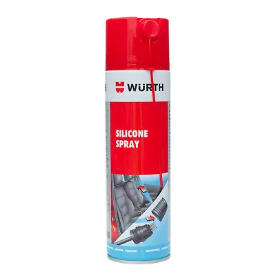 £13.95 • Buy Genuine Wurth Silicone Spray 500ml  Bike / Car Lubricant 