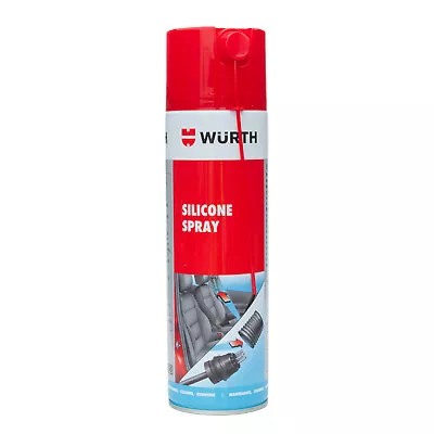 £13.95 • Buy Genuine Wurth Silicone Spray 500ml  Bike / Car Lubricant 