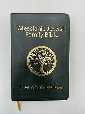 Messianic Jewish Family Bible: Tree Of Life Version Green Leather 2015 • $224.90