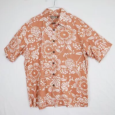 Kahala Shirt Mens XL Hawaiian Tropical Beach Casual Button Floral Short Sleeve • $24.99