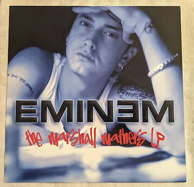 Rap/Hip-Hop Promo Poster 12X12 FLAT - EMINEM - The Marshall Mathers LP 2000 DRE • $8