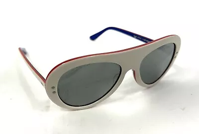 Vintage Ski Sunglasses Style Eyes France  Retro White Polarized Driving • $40.99