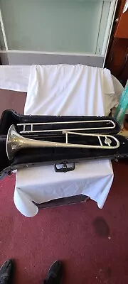 Bach Silver  Trombone With Hard Case  • $200