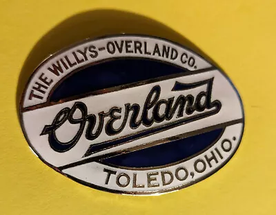 Weird Fake Overland Radiator Emblem Not Matching Any Real Overland Emblem • $25