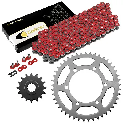 Red Drive Chain And Sprocket Kit For Yamaha R6 YZF-R6 2006-2018 • $42.01