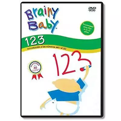 Brainy BabyÂ® 123s DVD (Classic) - DVD By Brainy Baby - VERY GOOD • $5.43