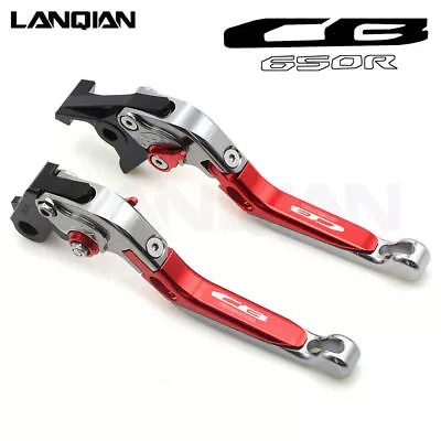 Motorcycle Extendable Clutch Brake Levers For Honda CB650R CB 650R 2017-2019 • $41.02