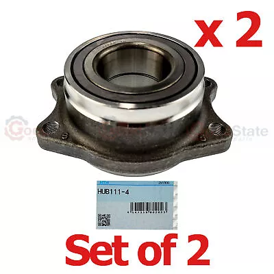 For Mitsubishi Lancer Evolution 6 VI RS GSR CP9A 4G63 Rear Wheel Bearing Hub X2 • $204.87