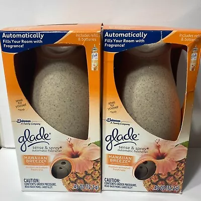 2 Glade Sense And Spray Automatic Freshener Hawaiian Breeze Motion Sensor • $89.99