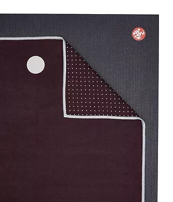 Manduka - Yogitoes Long Yoga Mat Towel  Indulge Purple 79in X 24in X 3mm • $57.99