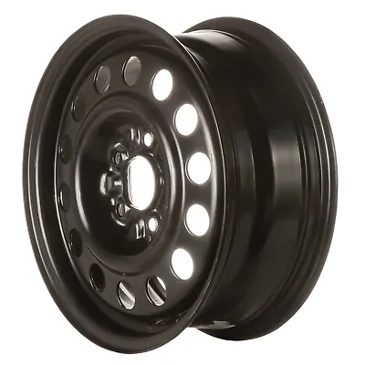 07014 Reconditioned OEM 15x6 Black Steel Wheel Fits 2000-2005 Saturn L Series • $77
