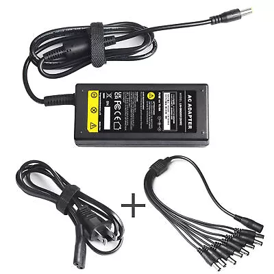 12V 5A Power Supply Adapter For CCTV Security Camera DVR + 8 Split Zmodo Q-See • $11.99