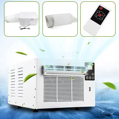 $270 • Buy 1100W Window Air Conditioner Reverse Cycle Wall Box Cooler+Heater / Cooler Only