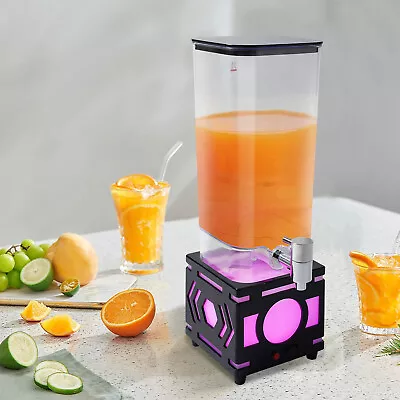 Commercial 3L Beverage Dispenser Juice Ice Tea Drink Dispenser LED Light Sources • $55