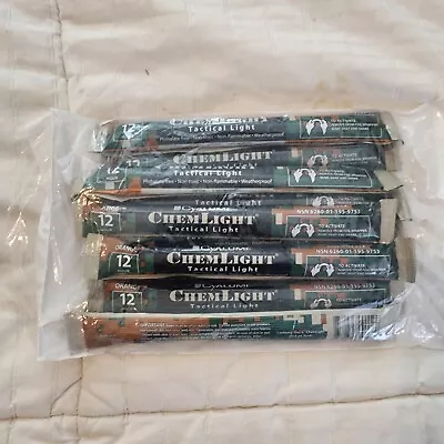 12 Hour 10 Pack Orange Cyalume Chemlight Light Sticks Exp 6/27 Glow Stick Preppr • $25