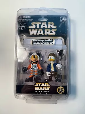 Disney Star Wars Weekends 2014 Mickey Mouse Donald Duck Figure New #1376 Of 1980 • $70