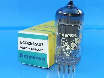 Mullard Amperex 12au7 Ecc82 Vacuum Tube Nos Nib Single K61 R9g Long Plt 1959 Box • $119.98