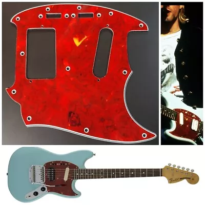 FENDER KURT COBAIN MUSTANG/MG-69 Skystang I Replica V Pickguard Right/Left Japan • $99