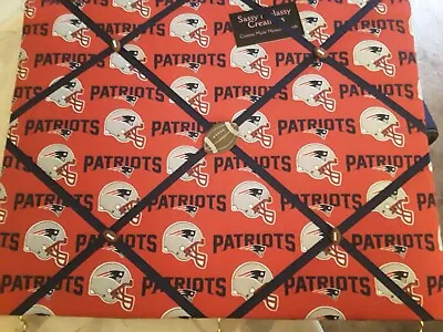 New England Patriots Themed Memory Board With Hooks • $20