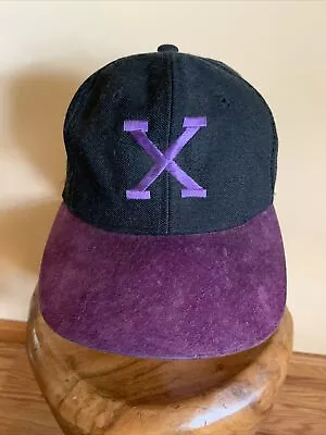 Vintage Malcolm X  Snapback Hat Cap Rare 90s PRO STYLE FALCON HEADWEAR • $76.50