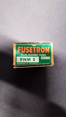 Fusetron FNM 1 Dual Element 250V Qty. 7 • $25