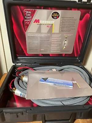 Monster M Series Speaker Cable M2.2S (NEW) 15 Feet In Hard Case • $850