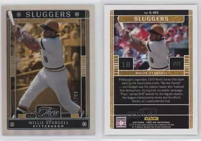 2023 Panini Three And Two Sluggers Holo Silver /50 Willie Stargell #S-WS HOF • $9.45