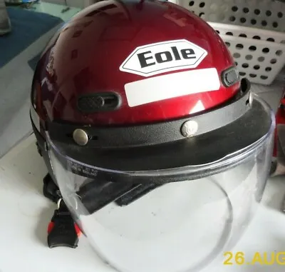 £29.99 • Buy Motorcycle Helmet. Flip Back, Clip On Visor. Eole Brand Casco Jet Size 59/60