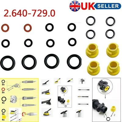 £8.19 • Buy Pressure Washer Nozzle O Ring Seal Set 2.640-729.0 For Karcher K2 K3 K4 K5 K6 K7