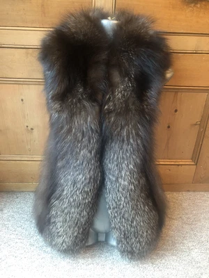 £75 • Buy New Design  100% Real Silver Fox Fur Stole Wrap