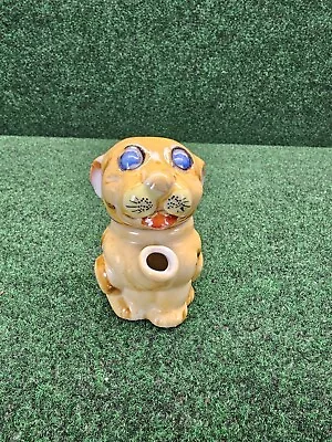 Vtg. Ceramic Panther Painted Glazed Figurine Creamer/Decorative/Japan Made  • $14.99