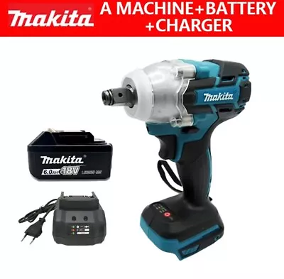 Makita DTW600 Cordless Wrench 18V Brushless Electric Impact Wrench 1/2 Inch  • $74.98