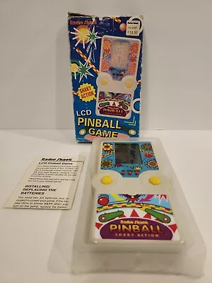 Vintage RadioShack Shaky Action LCD Pinball Game W/ Box & Instructions Tested • $17.99